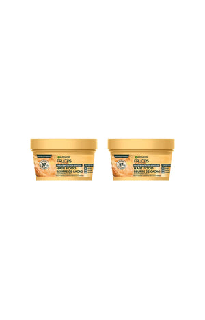 2 masques nutrition boucles - Hair Food Beurre de Cacao - 320 ml