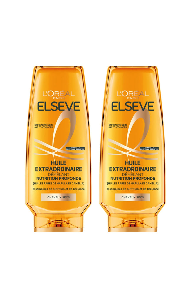 2 après shampoings - Huile Extraordinaire - Cheveux secs - 200 ml