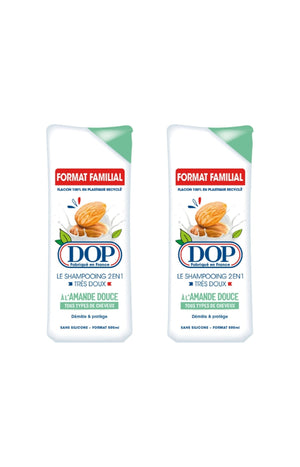 2 shampoings - maxi amande - 500 ml