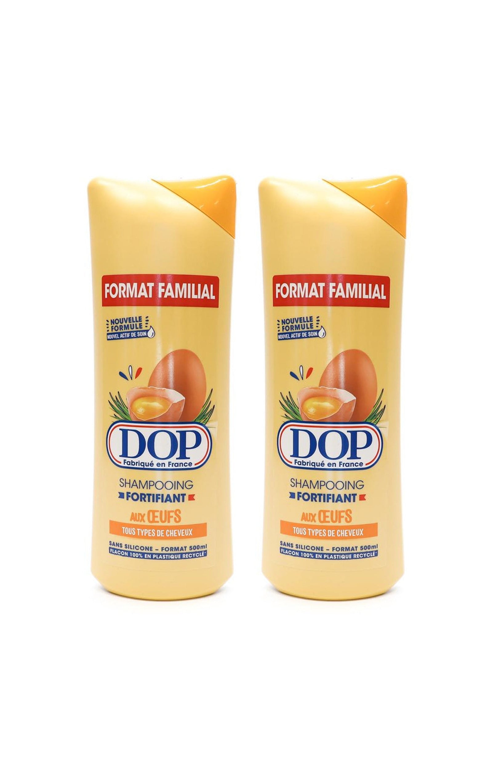 2 shampoings - Œufs - 500 ml