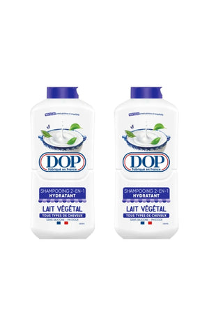 2 shampoings - 2en1 lait végétal - 480 ml