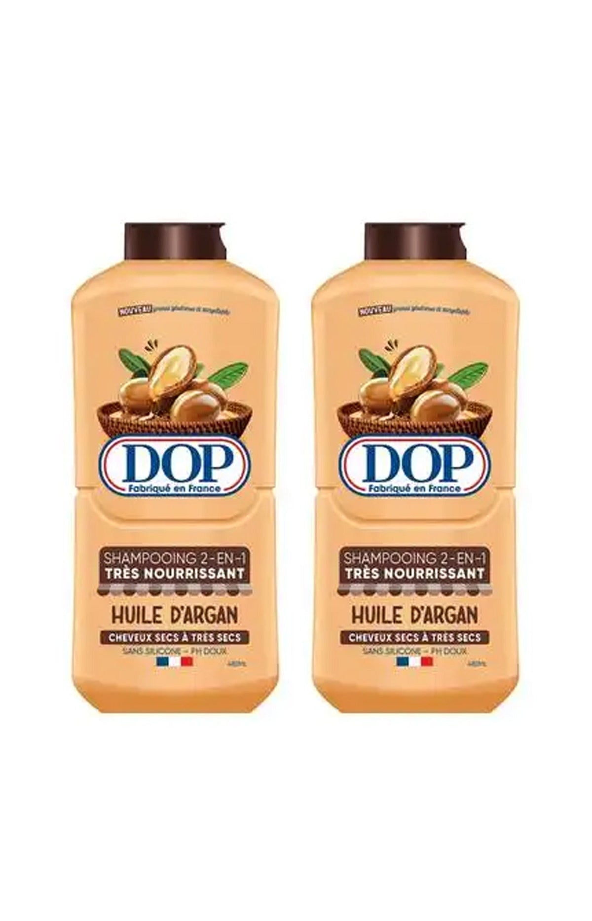 2 shampoings - Argan - 480 ml