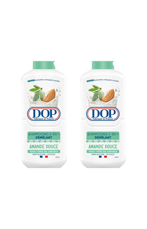 2 shampoings - 2en1 amande - 480 ml