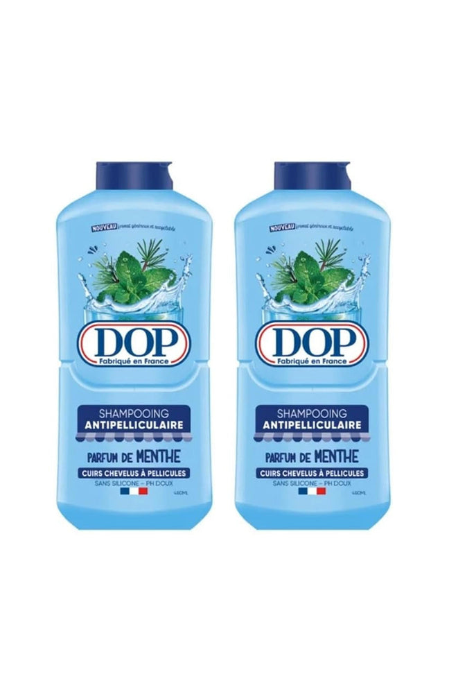 2 shampoings antipelliculaires - Menthe - 480 ml