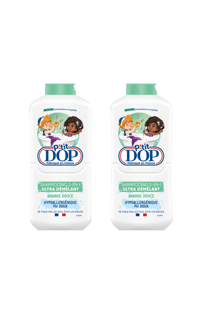 2 p’tit dop shampoing amande - 480 ml