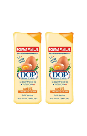 2 shampoings - Œufs - 500 ml
