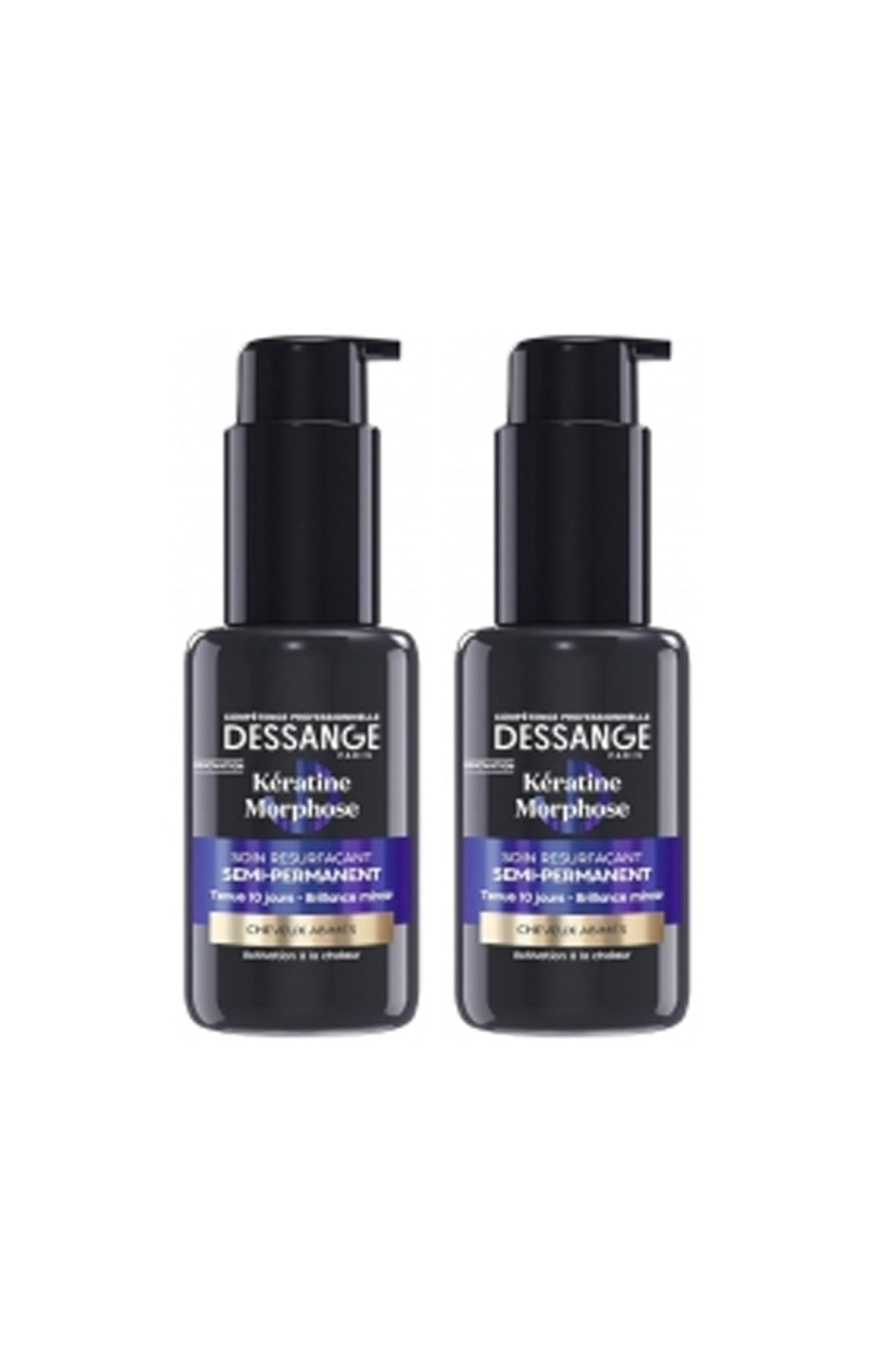 2 sérums resurfaçants semi-permanents - Kératine Morphose - 50 ml