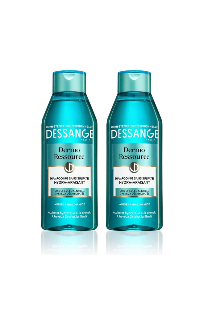 2 shampoings hydra-apaisants - Dermo Ressource - 280 ml