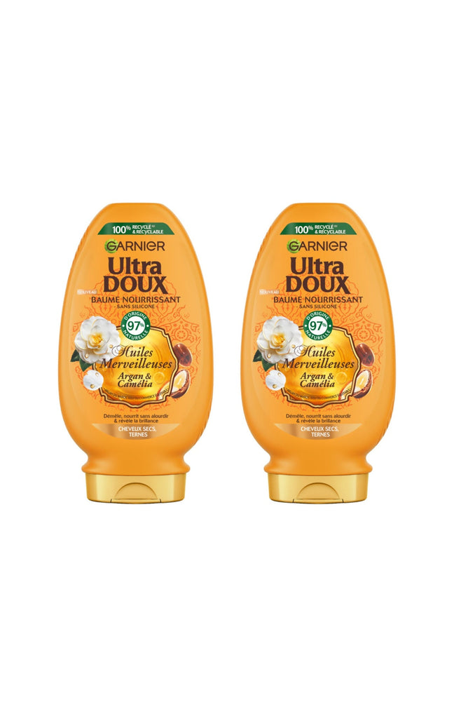 2 baumes - nourrissants - Argan & Camélia - 360 ml