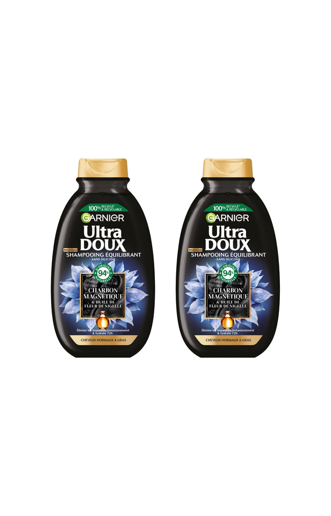 2 shampoings équilibrants - Cheveux normaux à gras - 250 ml