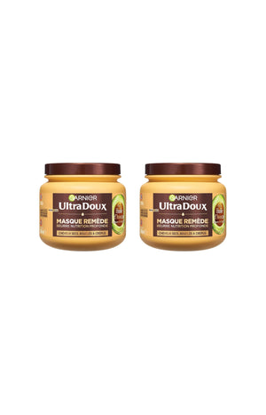 2 masques beurre nutrition - Cheveux secs, bouclés à crépus - 340 ml