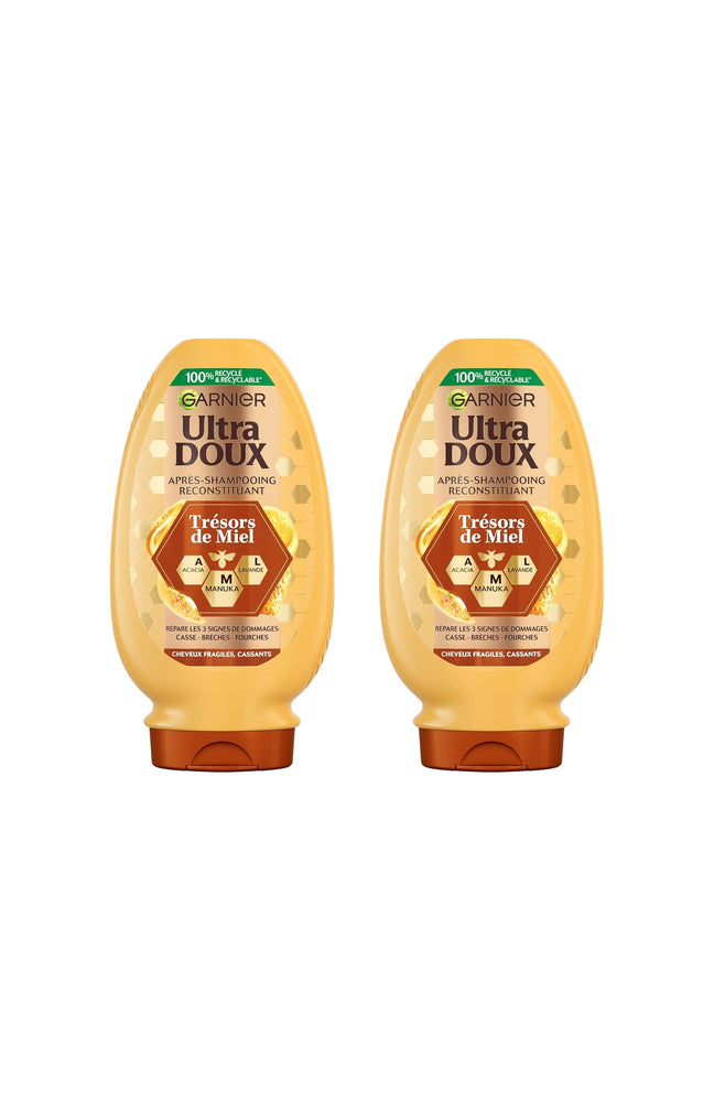 2 après-shampoings reconstituants - Cheveux fragiles, cassants - 250 ml