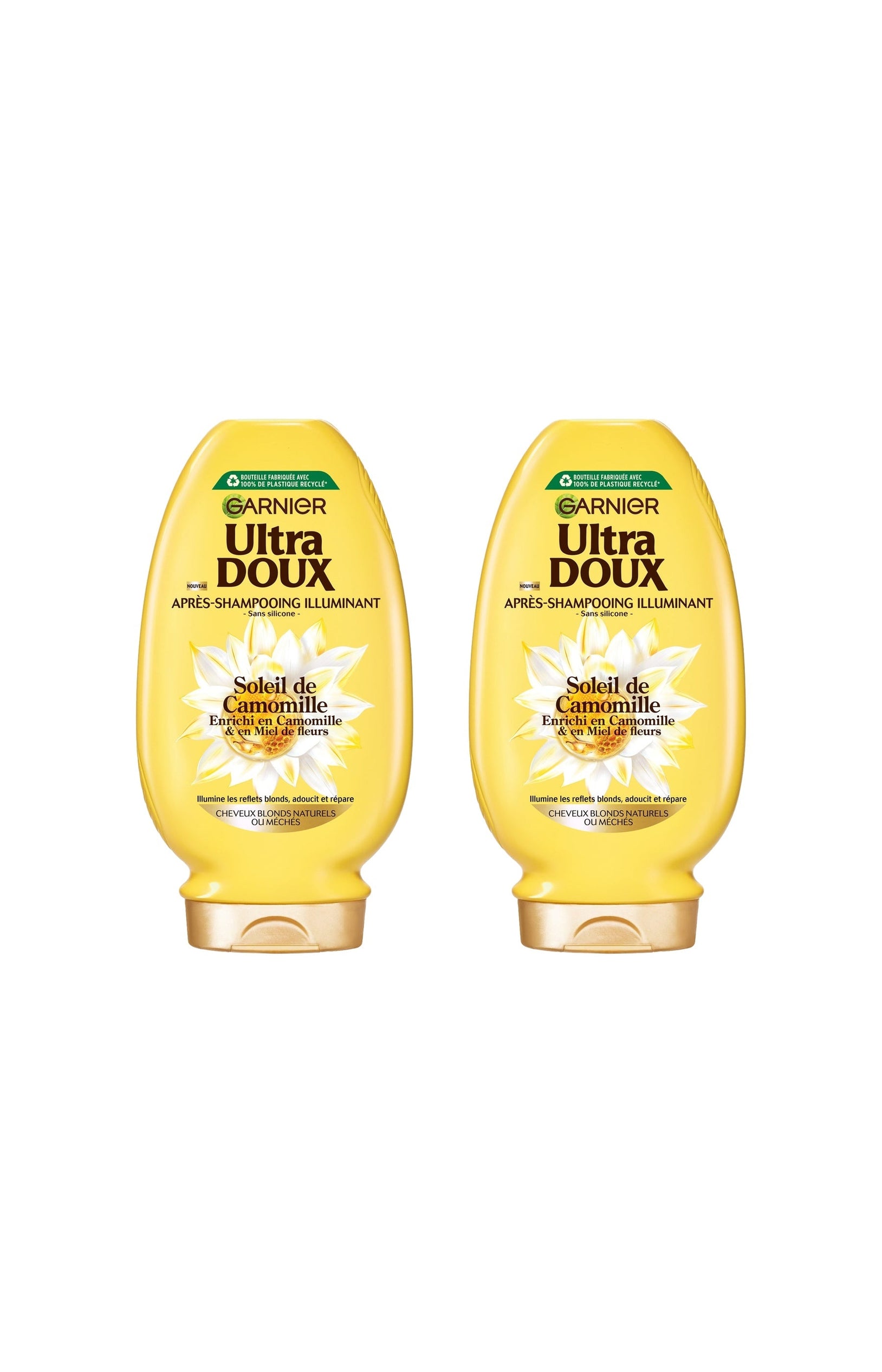 2 après-shampoings - Cheveux blonds, naturels ou mèches - 250 ml