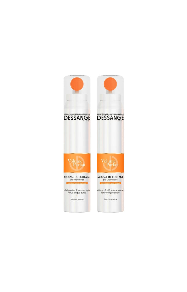 2 mousses coiffantes volumatrices - Cheveux fins - 200 ml
