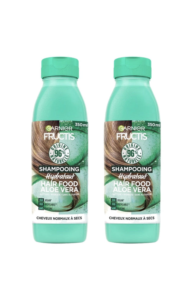 2 shampoings hydratants - Aloe vera - Cheveux normaux à secs - 350 ml