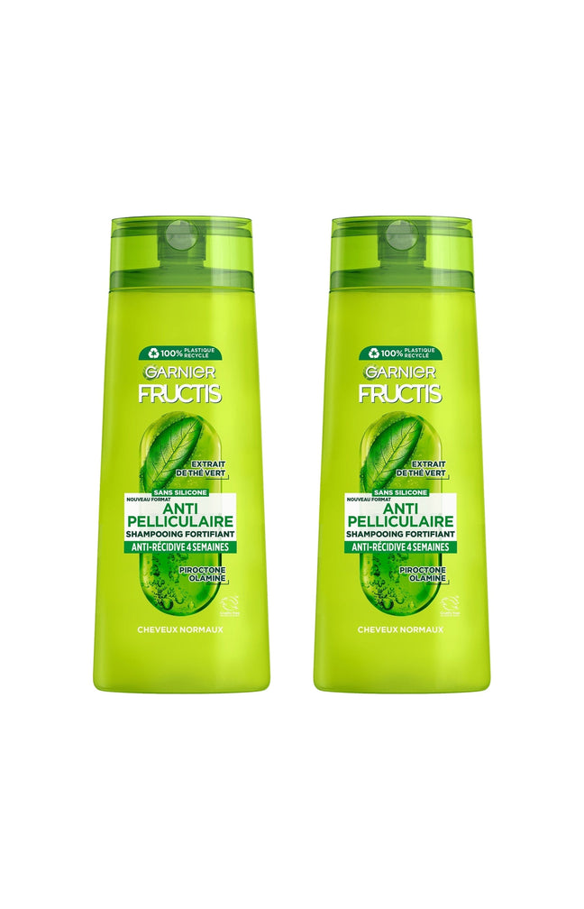 2 shampoings fortifiants - Antipelliculaire - Cheveux normaux - 300 ml