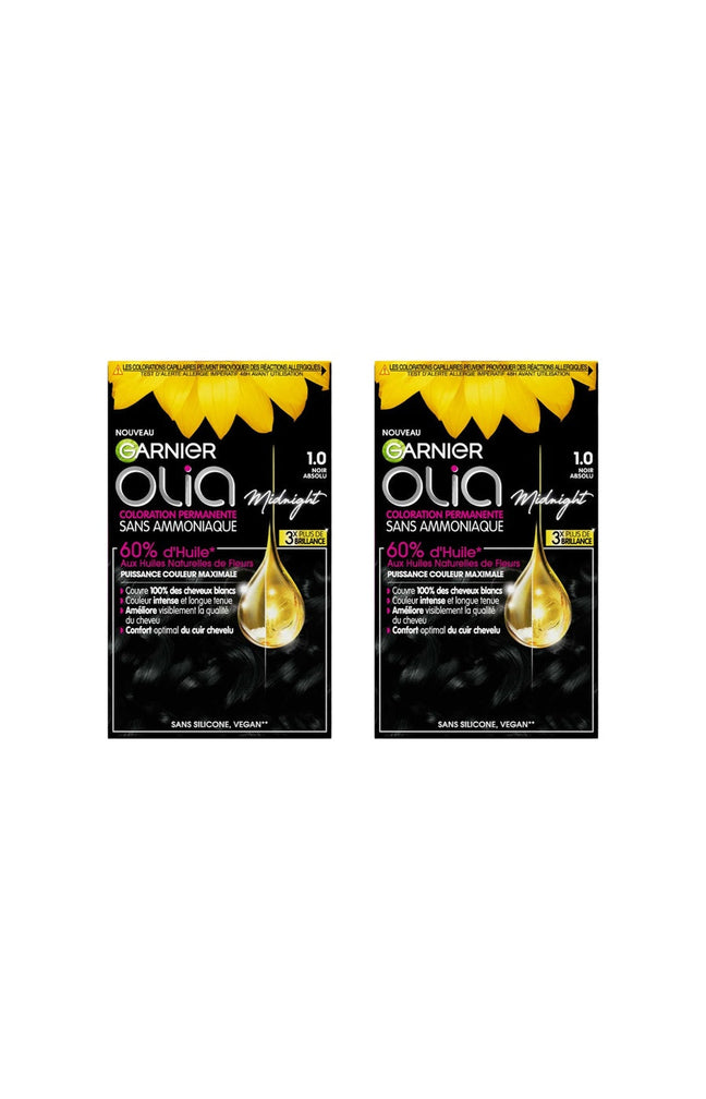 2 Kits coloration permanente - Noisette
