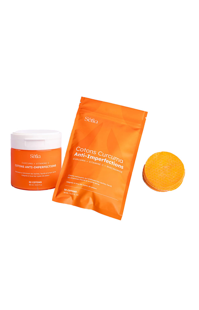 Cotons anti-imperfections - Visage - 60 unités