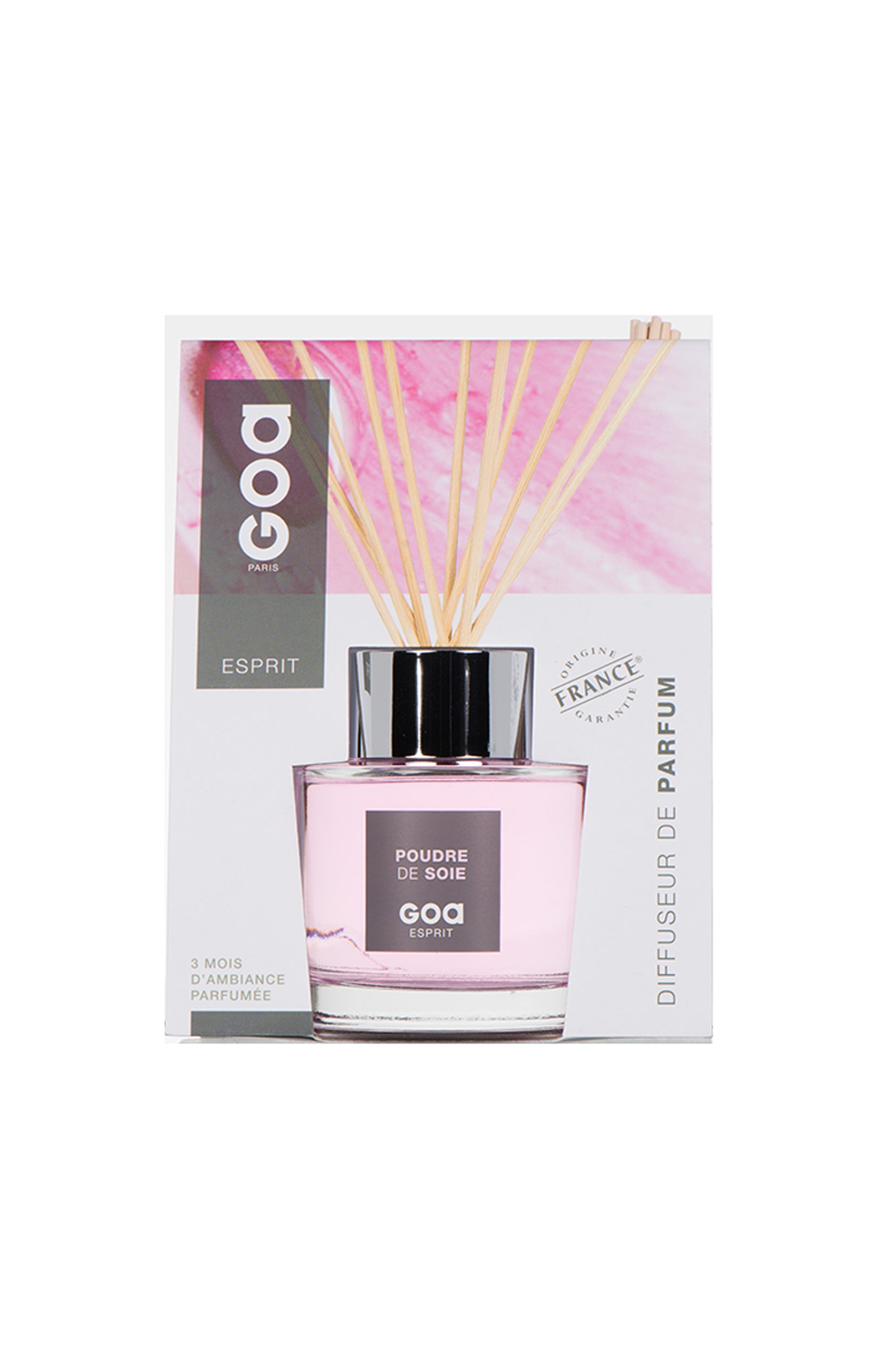Bouquet parfumé Goatier Esprit - Poudre de soie