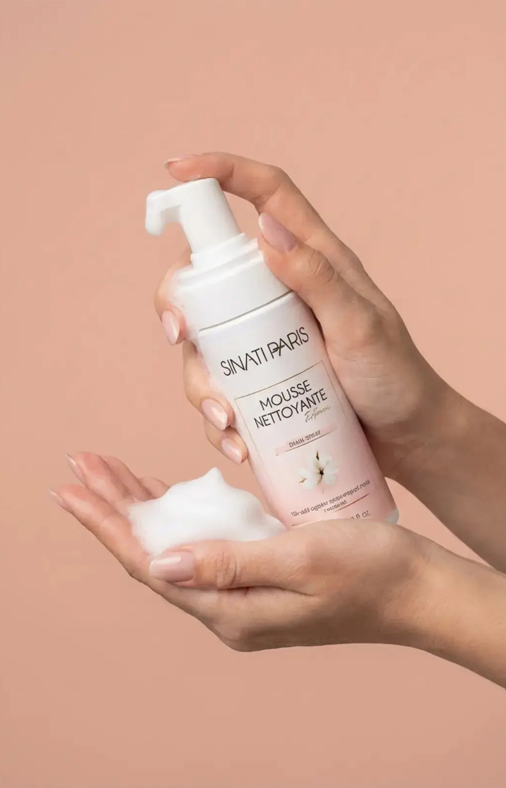Mousse intime nettoyante - Musc Blanc - Corps - 150 ml