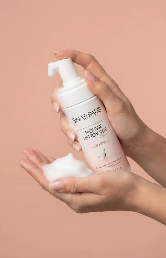 Mousse intime nettoyante - Musc Blanc - Corps - 150 ml