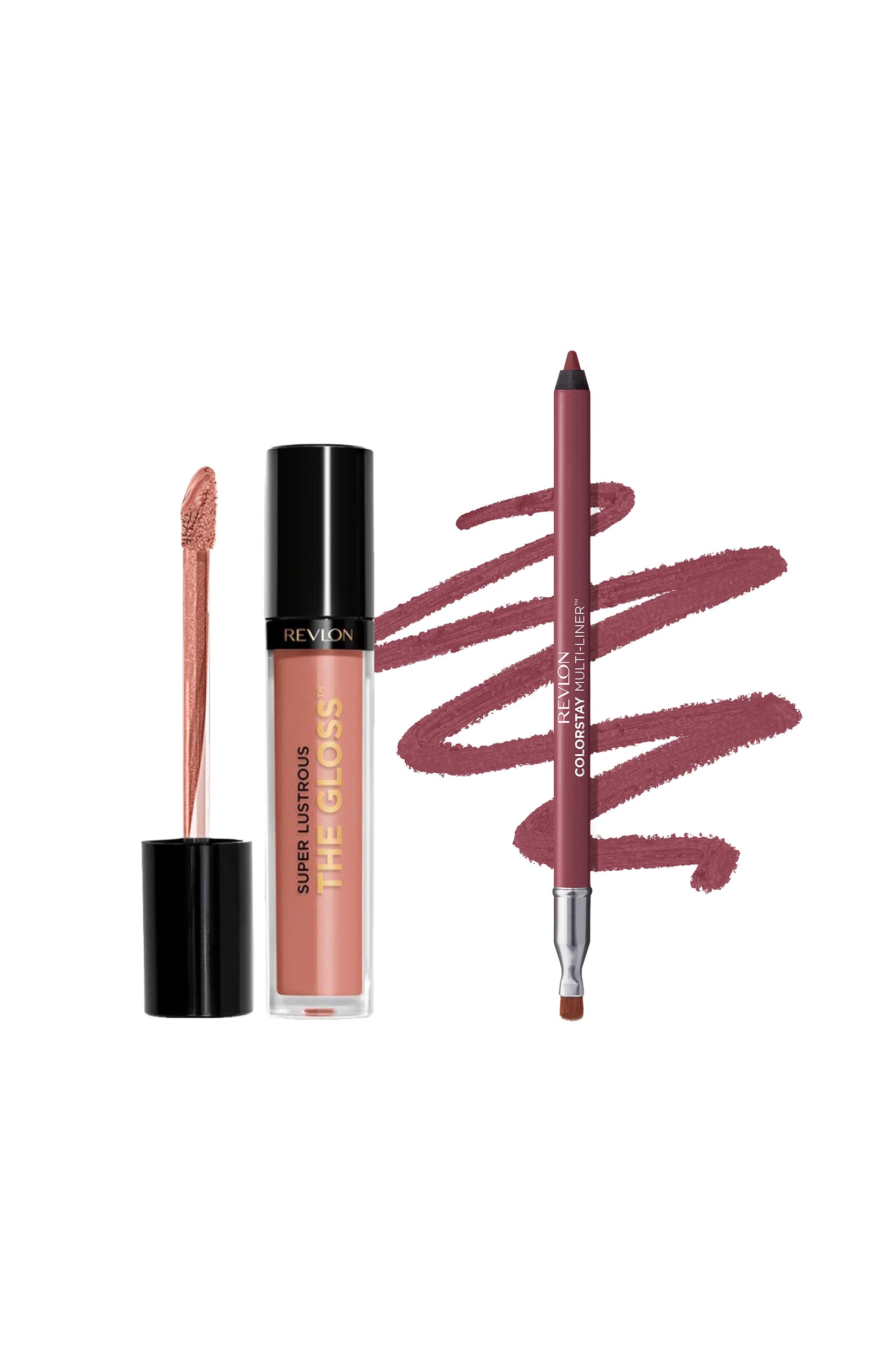 Duo lèvres - Gloss & Crayon multi usage - Super Natural & Dallying