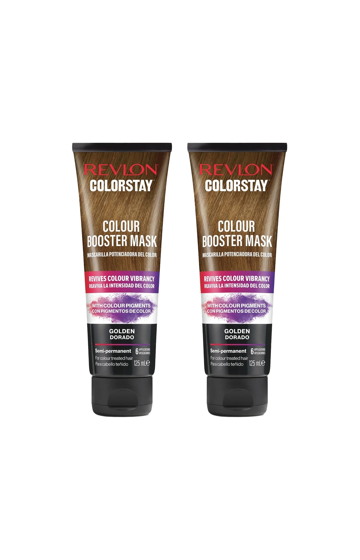 2 masques booster de couleur - ColorStay - Golden