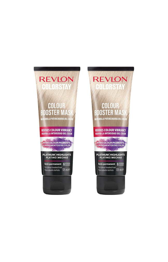 2 masques booster de couleur - ColorStay - Platinium