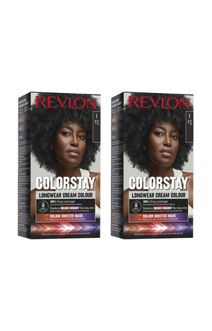 2 colorations permanentes - Colorstay - 1 Noir