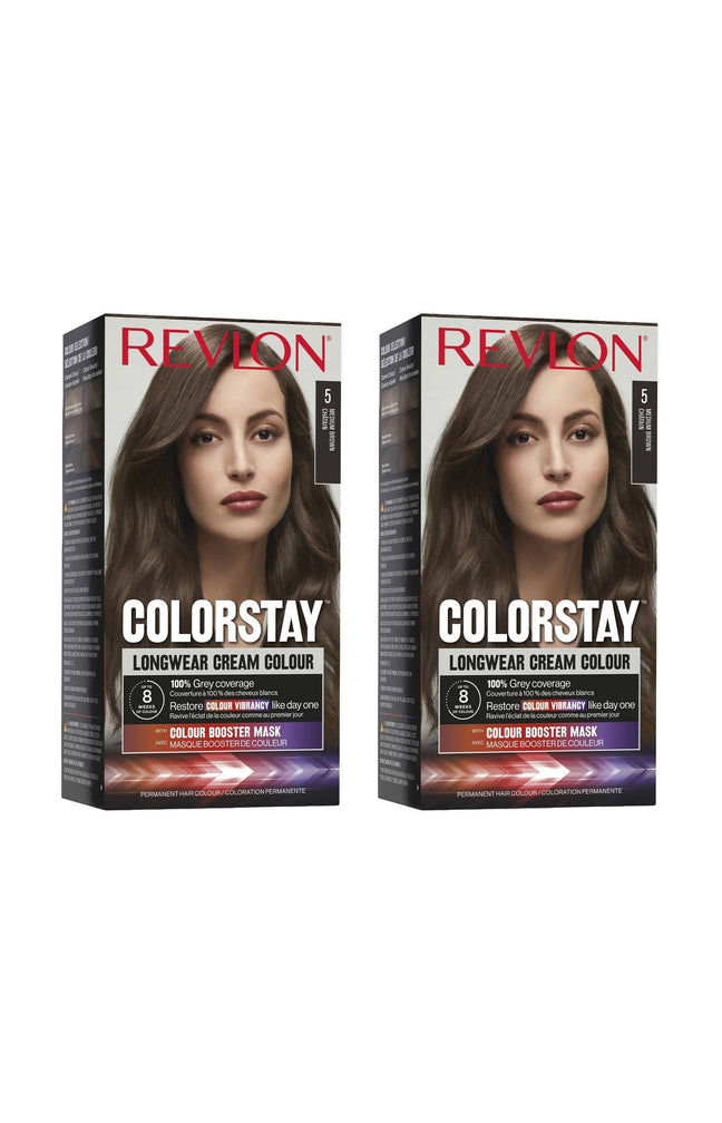 2 colorations permanentes - Colorstay - 5 Châtain