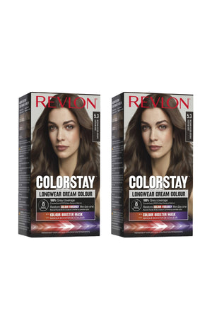 2 colorations permanentes - Colorstay - 5.3 Châtain Clair Doré