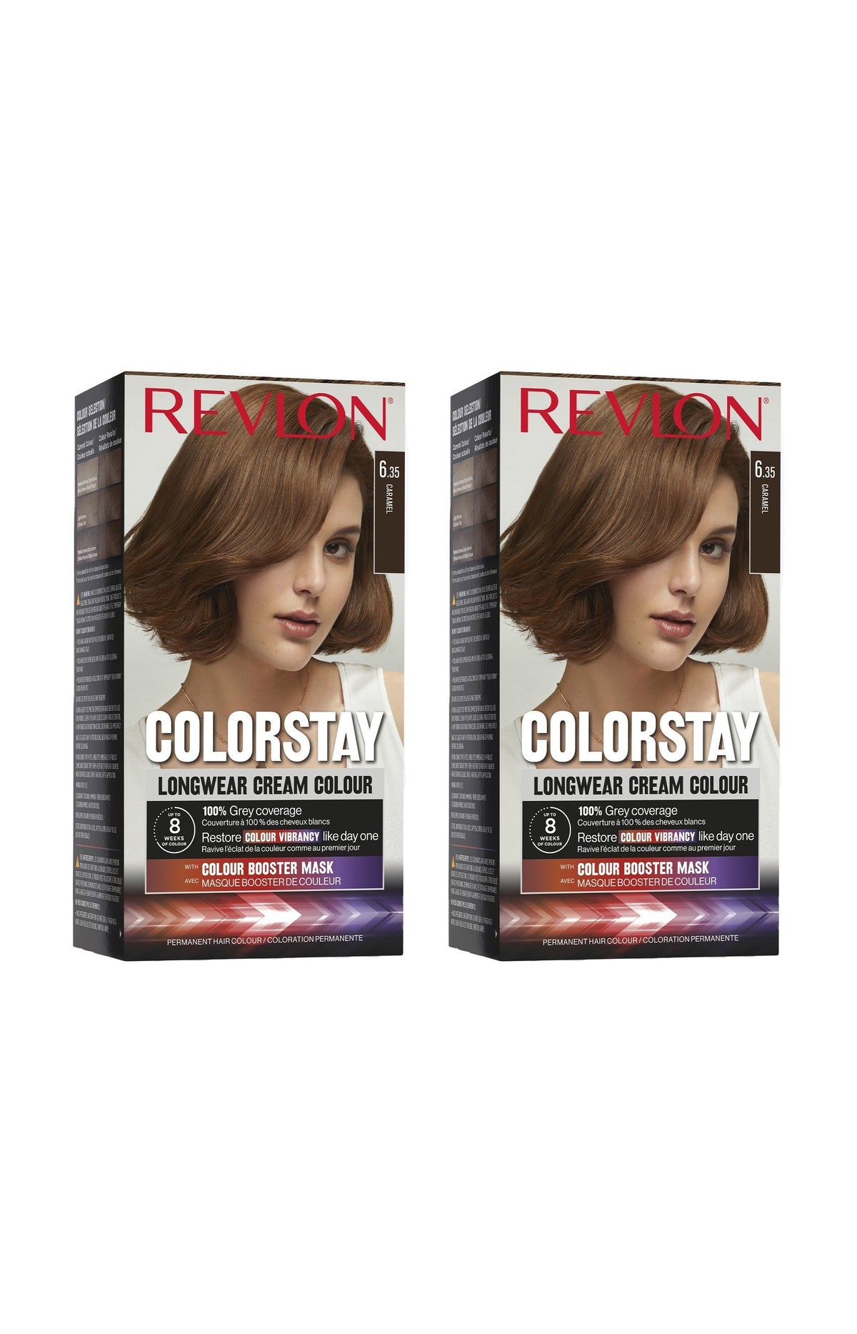 2 colorations permanentes - Colorstay - 6.35 Caramel