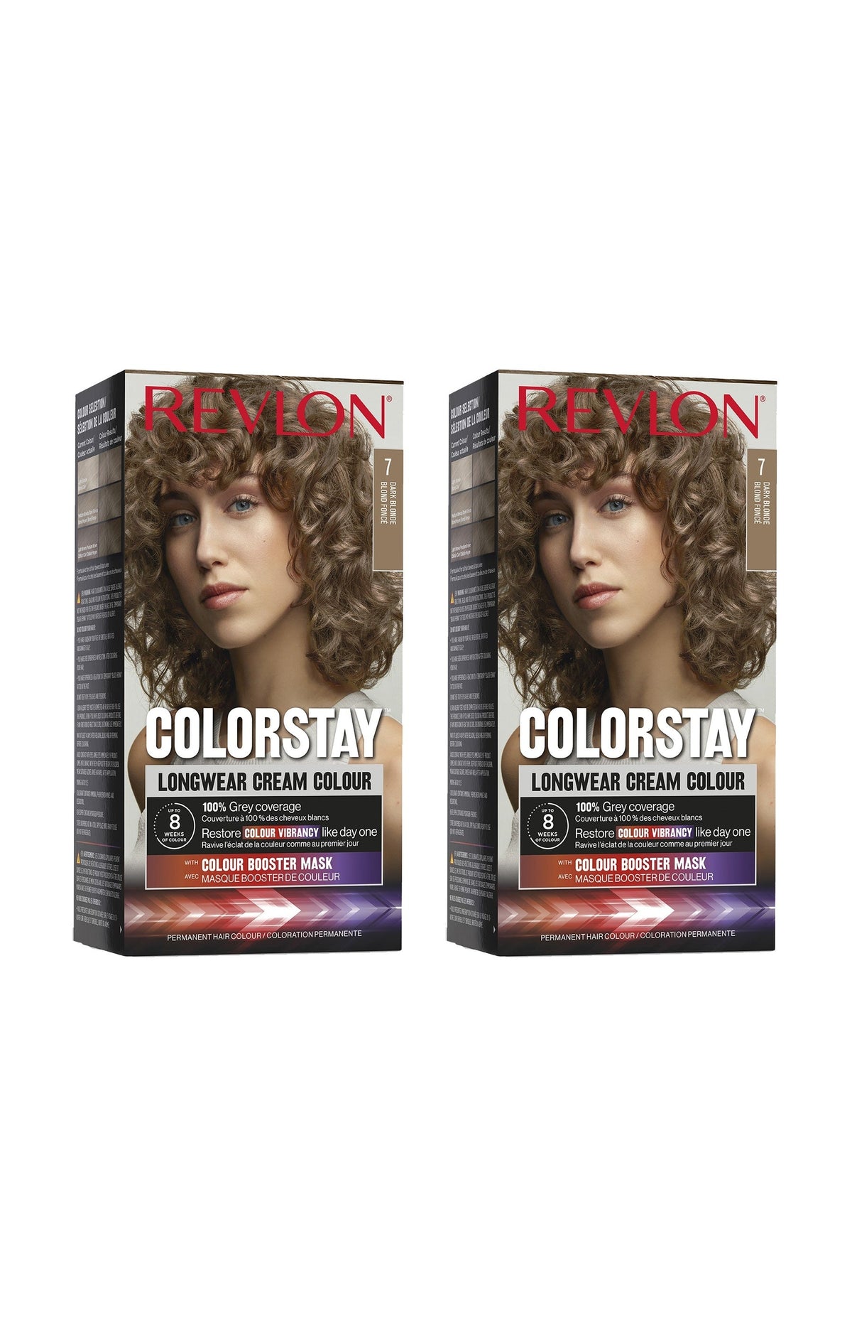 2 colorations permanentes - Colorstay - 7 Blond Foncé