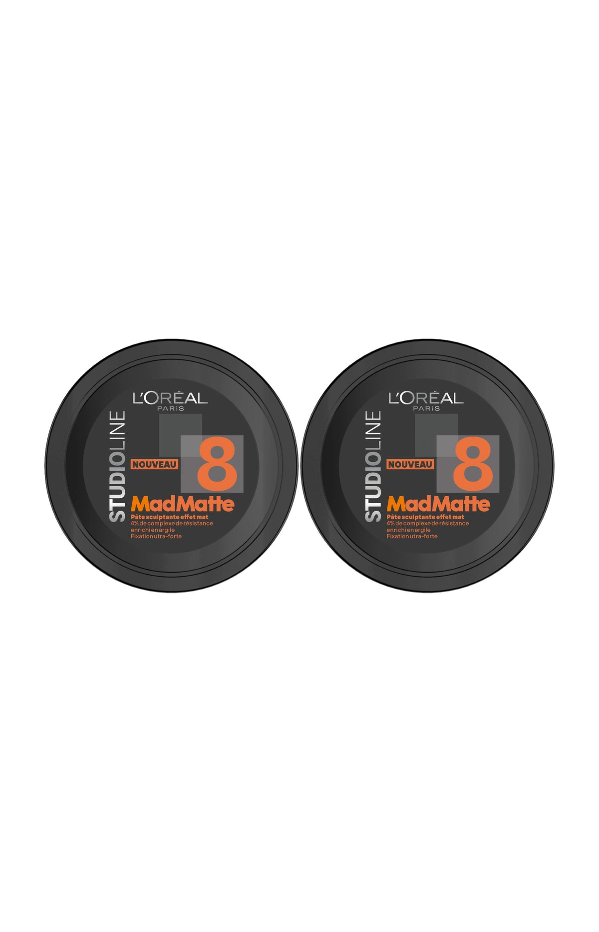 2 cires sculptantes effet matt - 75 ml