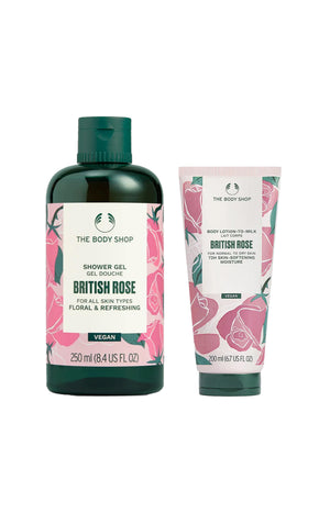 Gel douche & gommage douche - British rose