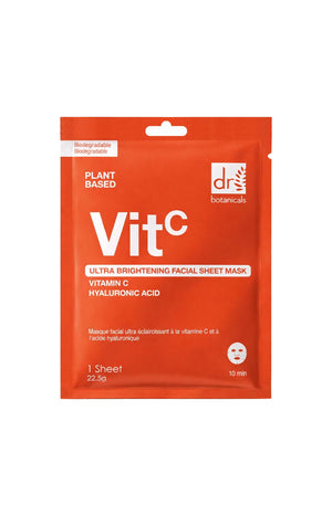 Masque éclat - Vitamine C & acide hyaluronique
