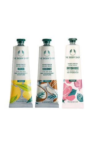 Crèmes mains fruitées - 3 x 30ml
