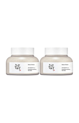2 masques visage - Eau de riz & miel - 150 ml