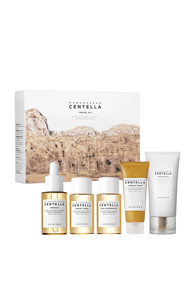 Kit de voyage régénérant - Madagascar Centella - Visage - 5 produits