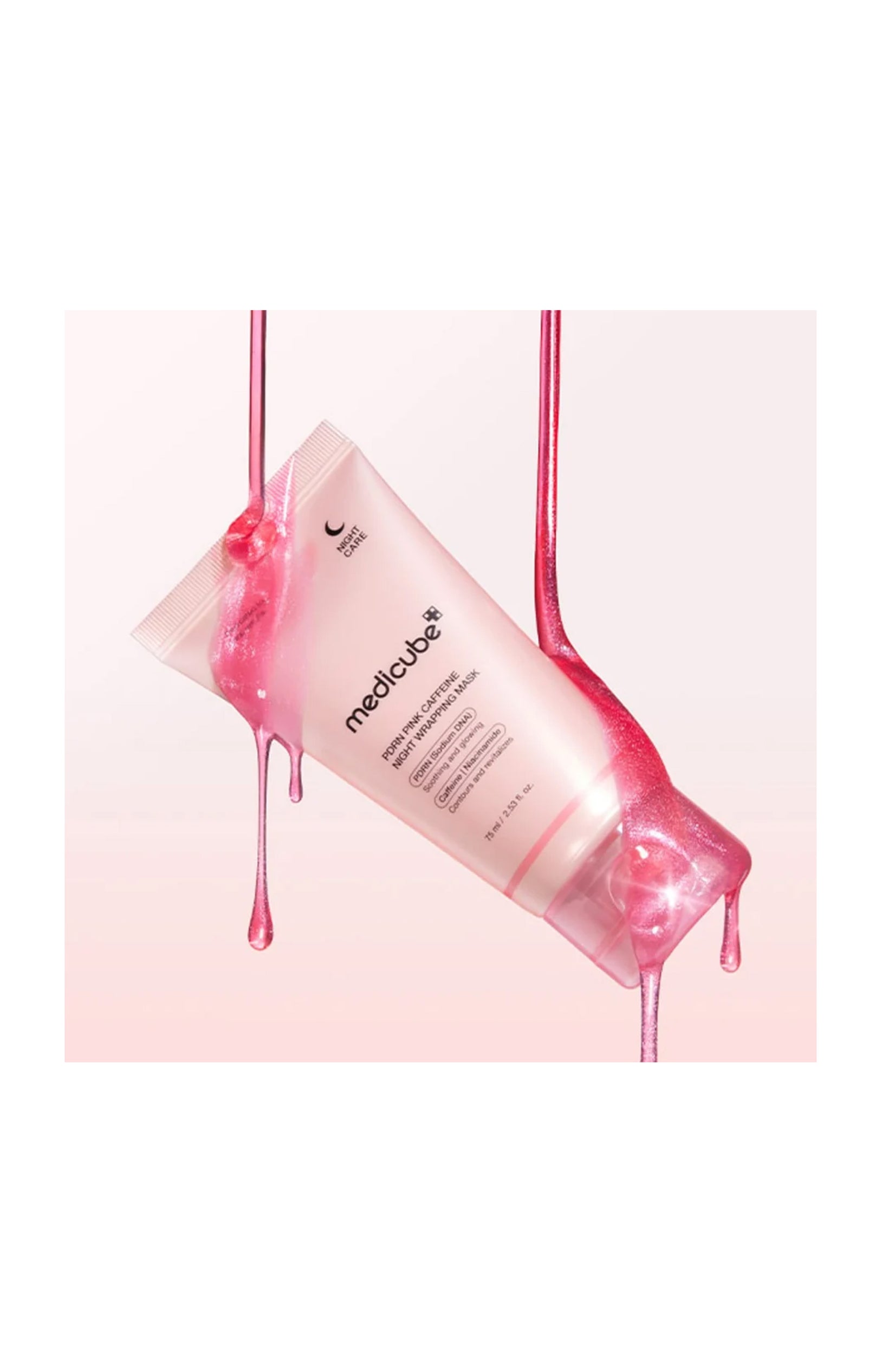Masque de nuit peel-off régénérant - Caféine & acide hyaluronique - Visage