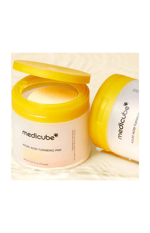 Pads exfoliants éclat - Kojic & curcuma - Visage - 70 unités