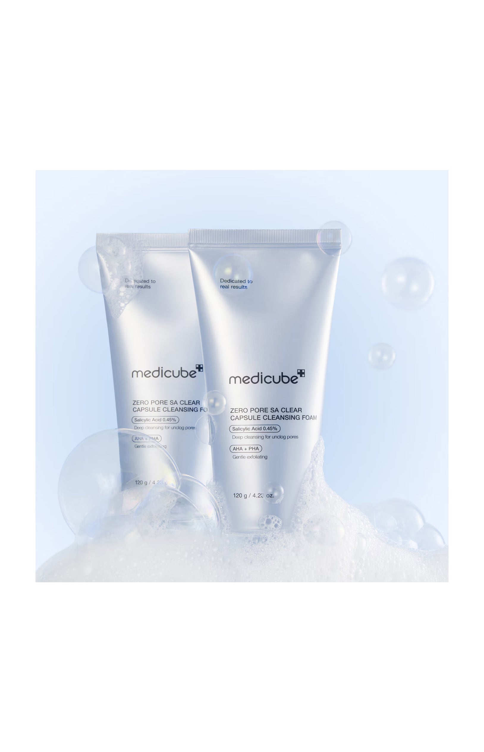 Mousse nettoyante zéro pores - Acide salicylique - Visage