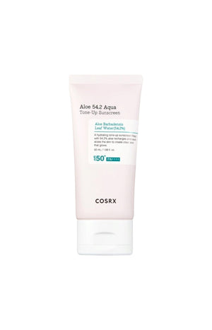 Crème solaire teintée SPF50+ - Aqua Tone-Up - Aloe Vera - Visage