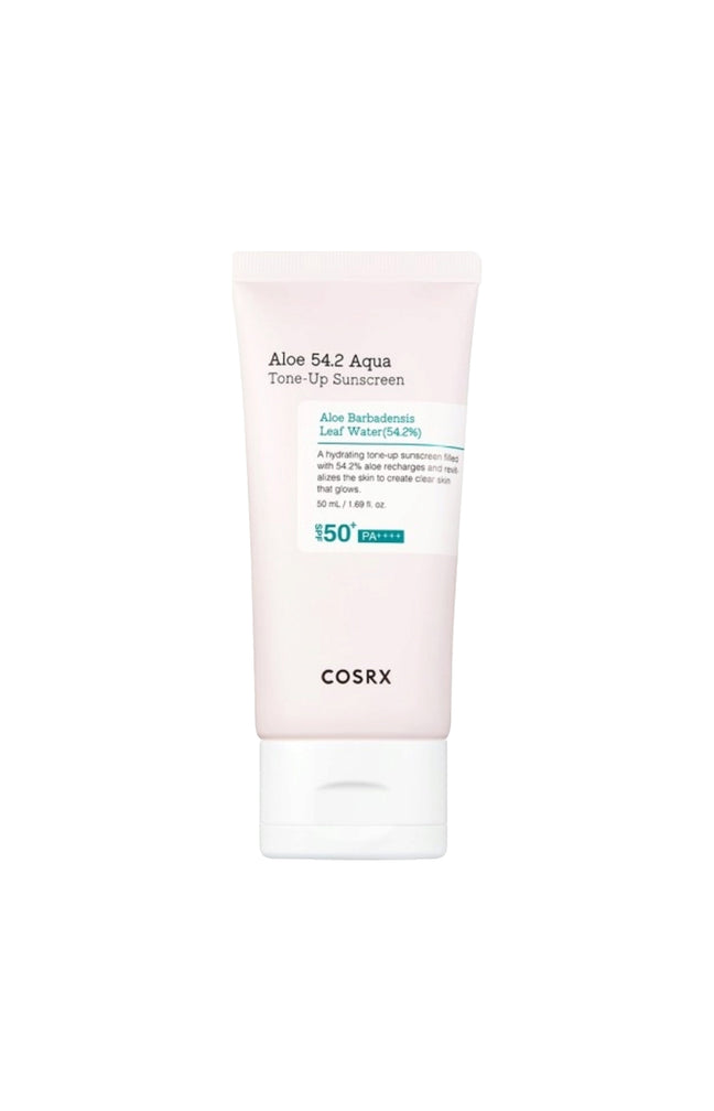 Crème solaire teintée SPF50+ - Aqua Tone-Up - Aloe Vera - Visage