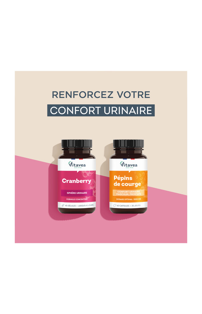 Cures confort urinaire - Cranberry - 135 jours