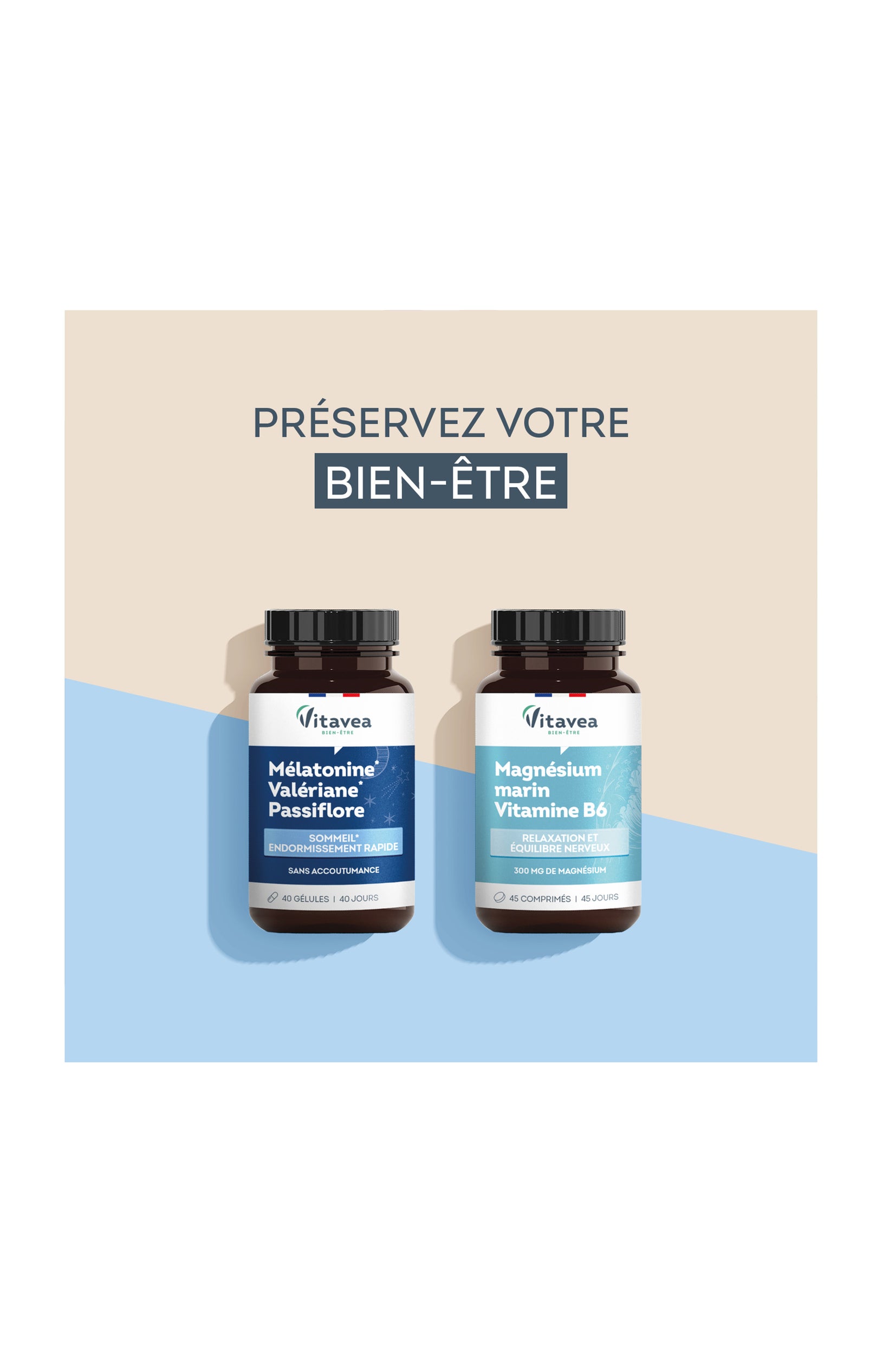 Cures endormissement rapide - Mélatonine, valériane & passiflore - 4 mois