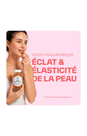 Gummies beauté - Acide hyaluronique - Mangue - 1 mois