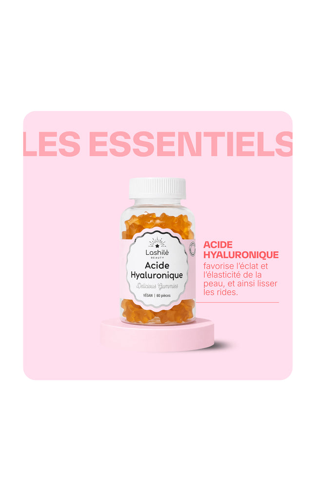 Gummies beauté - Acide hyaluronique - Mangue - 1 mois