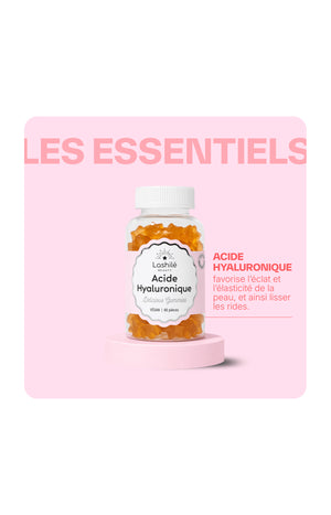 Gummies beauté - Acide hyaluronique - Mangue - 1 mois