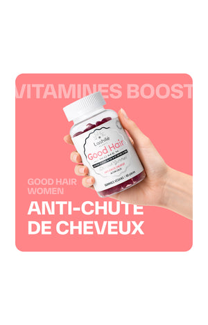 Gummies force des cheveux - Good Hair Women - Fruits rouges - 1 mois